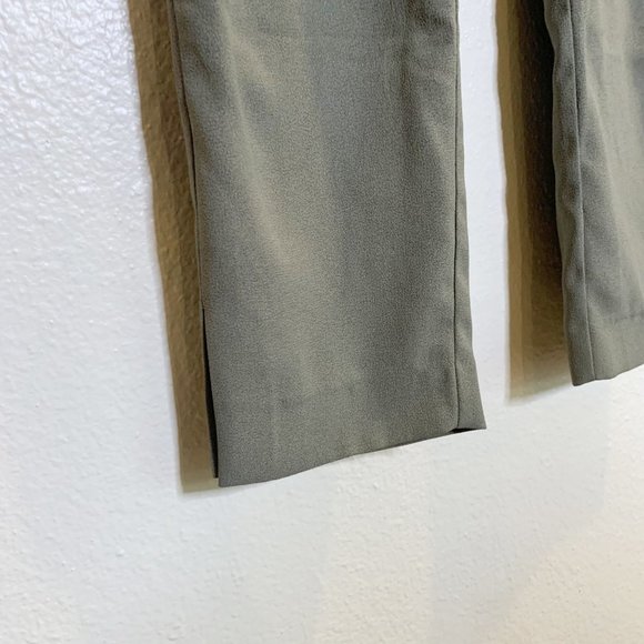 Anthropologie The Essential Pull On Trouser Green S - Picture 4 of 8